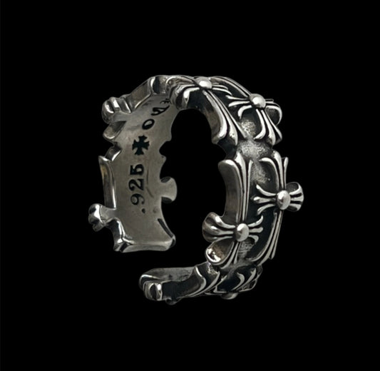 LOOP CHROME RING